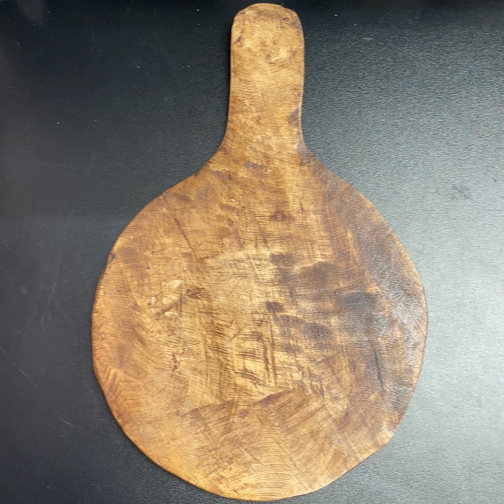 Hand carved wood board